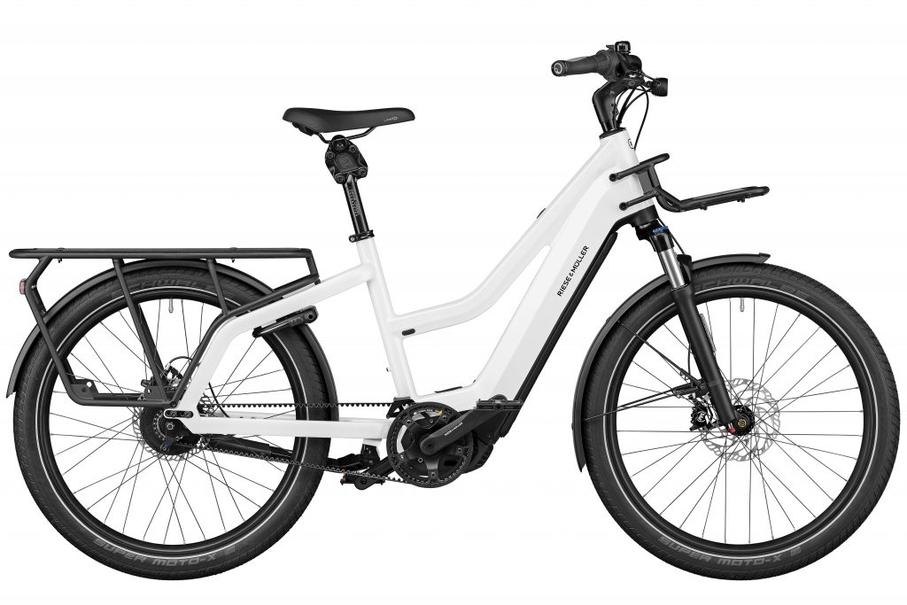 Riese & Müller, Multicharger Mixte GT Vario Pearl White side