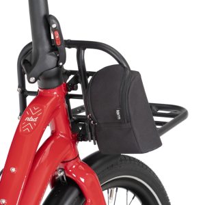 Tillbehör till Tern elcykel Ride Pouch liten cykelväska fäst framtill på elcykeln
