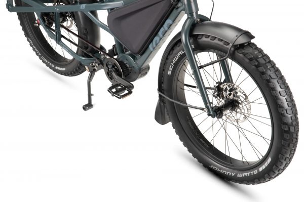 Tern Orox R14 elcykel med Rohloff och breda hjul.